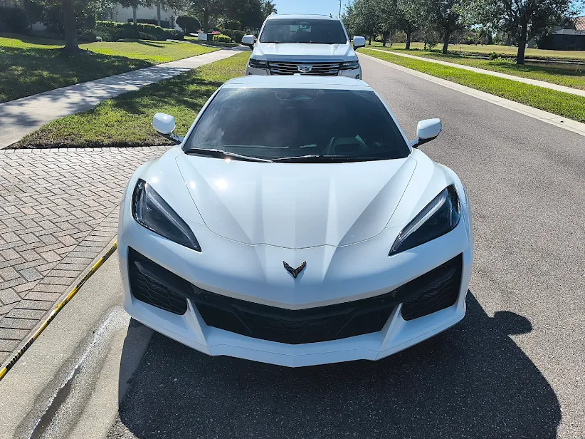 Corvette C8 detailed by Time To Shine Mobile Detailing