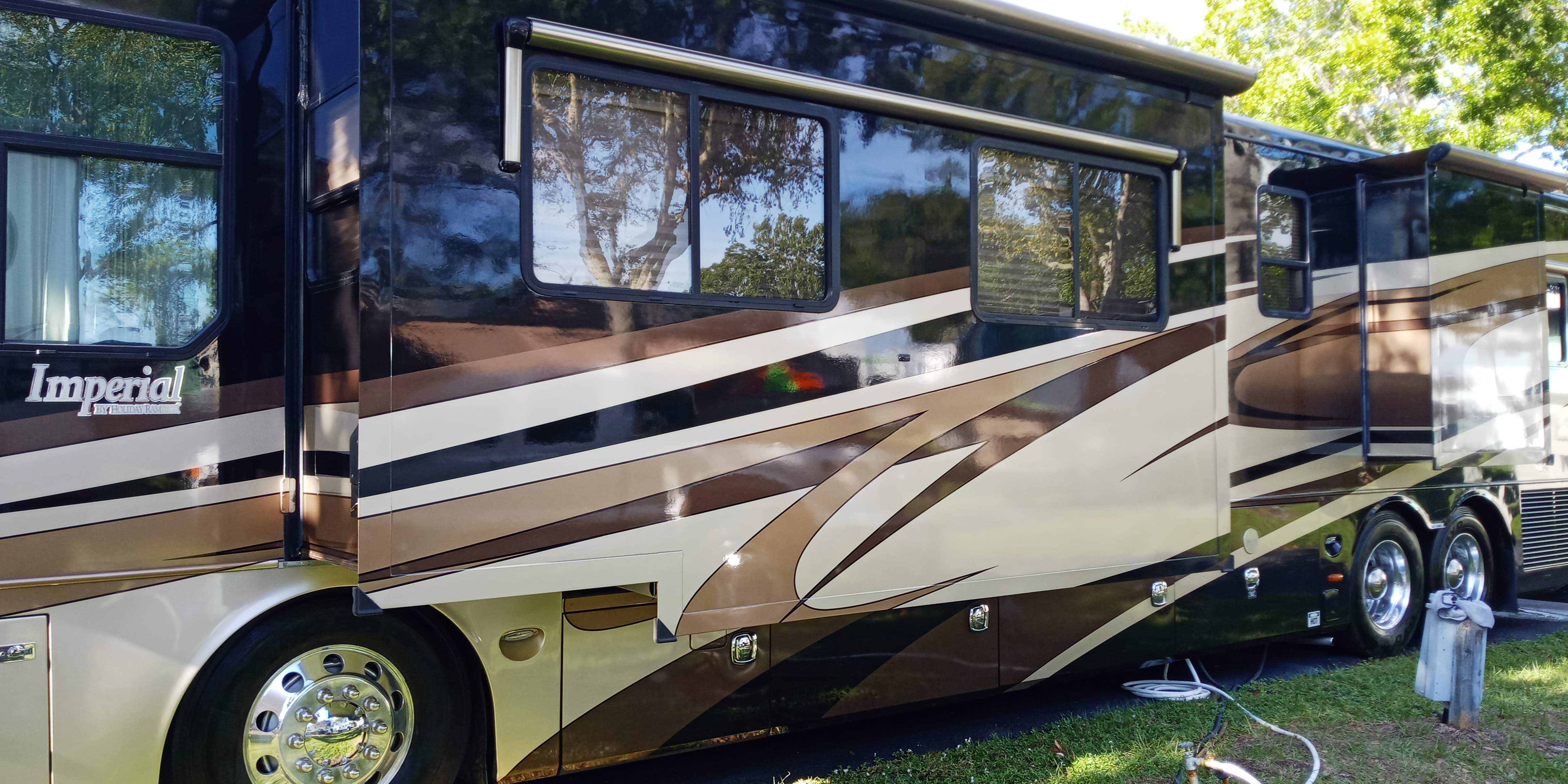 Holiday Rambler Imperial detailed by Time To Shine Mobile Detailing